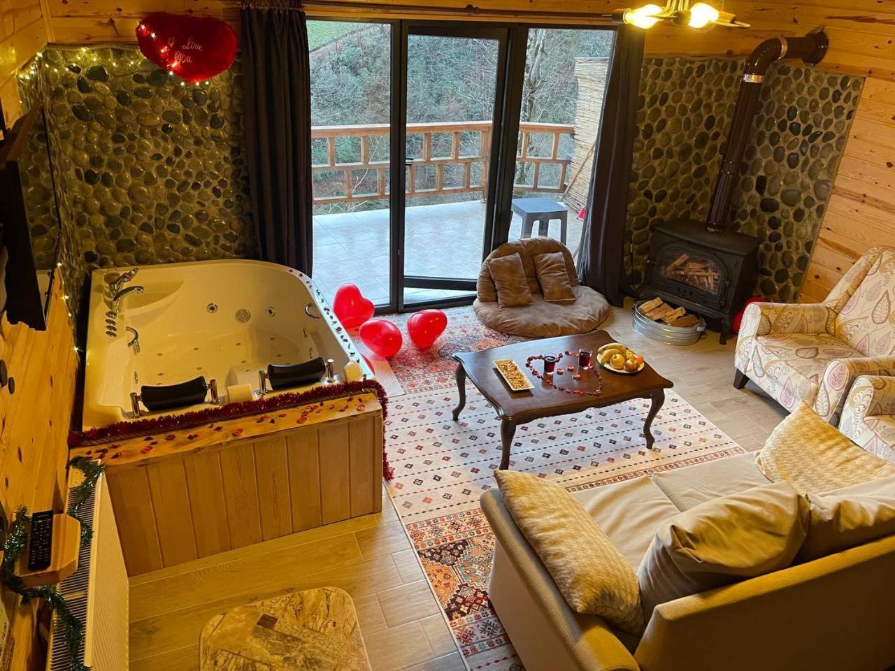 Çamlıhemşin Ekakta Bungalov الغرفة الصورة